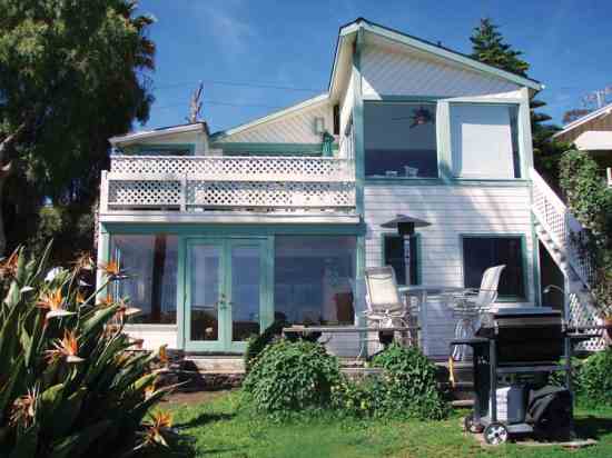 Ernie and Sandy's home sits on a double lot, giving them an unusually large amount of outdoor space.